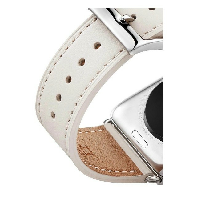 Apple Watch(アップルウォッチ)の42/44㎜ Apple Watch用 レザーベルト 1.2.3.4.5世代用 スマホ/家電/カメラのスマートフォン/携帯電話(その他)の商品写真