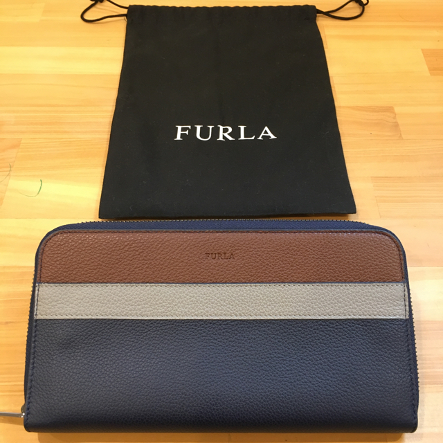 Furla(フルラ)の【新品・未使用 限定】FURLA フルラ　メンズ　長財布　トラベルウォレット メンズのファッション小物(長財布)の商品写真