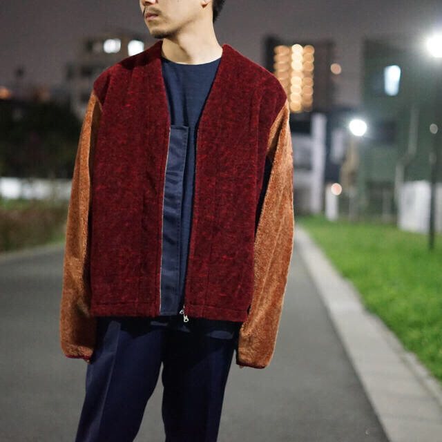 TOGA(トーガ)のTOGA VIRILIS FAKE BOA JERSEY BLOUSON メンズのジャケット/アウター(ブルゾン)の商品写真