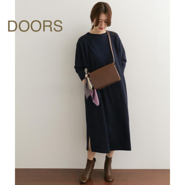 URBAN RESEARCH DOORS(アーバンリサーチドアーズ)の新品🍀今季 DOORS フットボールワンピース レディースのワンピース(ロングワンピース/マキシワンピース)の商品写真