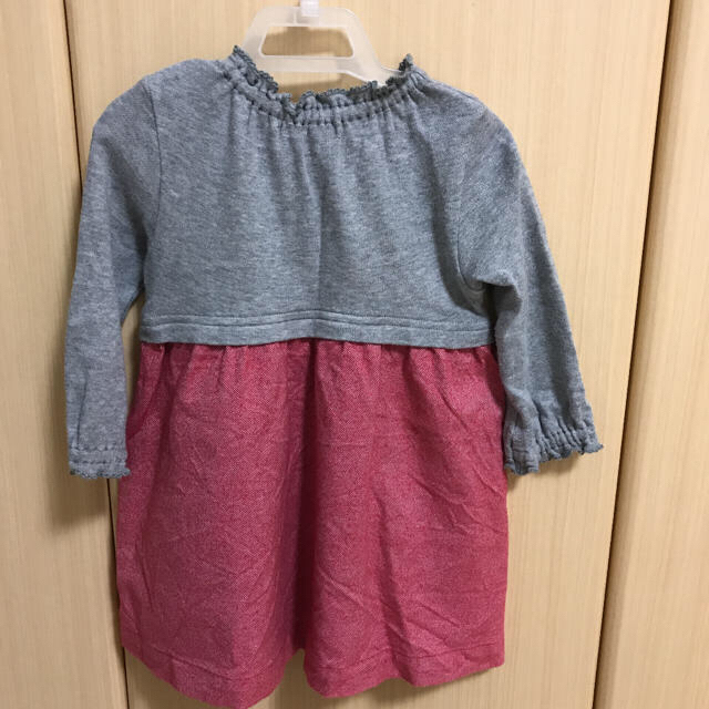 familiar(ファミリア)のファミリアワンピース80cm キッズ/ベビー/マタニティのベビー服(~85cm)(ワンピース)の商品写真