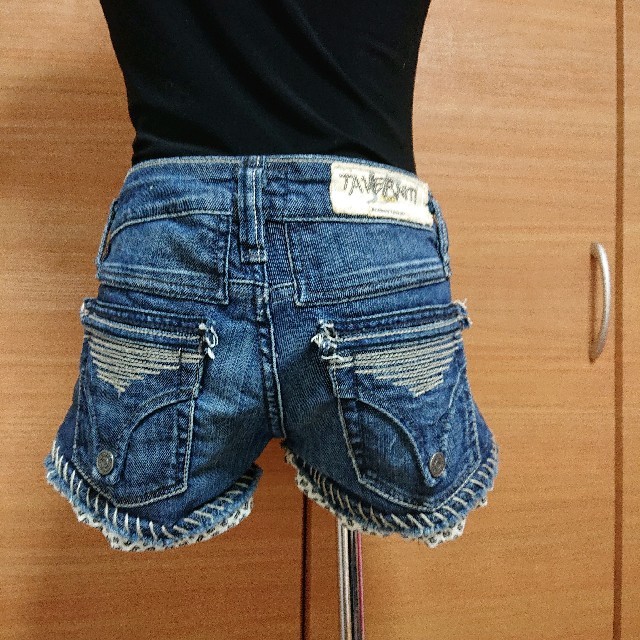 TAVERNITI SO JEANS(タヴァニティソージーンズ)のTAVERNITI SO JEANSデニムショートパンツ レディースのパンツ(ショートパンツ)の商品写真