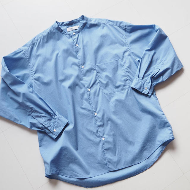 Graphpaper Over sized Band Collar Shirt メンズのトップス(シャツ)の商品写真