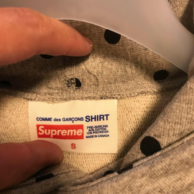 Supreme(シュプリーム)のsupreme comme des garcons shirt hoodie メンズのトップス(パーカー)の商品写真