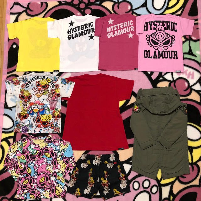 HYSTERIC MINI(ヒステリックミニ)のJUSTICE0901♡専用 キッズ/ベビー/マタニティのキッズ服女の子用(90cm~)(Tシャツ/カットソー)の商品写真