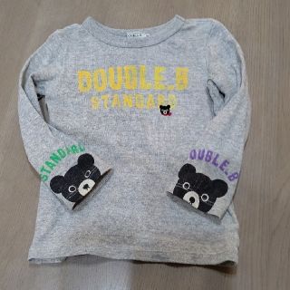 ダブルビー(DOUBLE.B)の袖にB君 カットソー 100㎝(Tシャツ/カットソー)