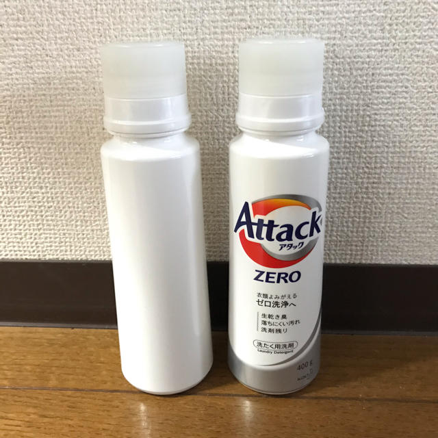 花王 - アタック ZERO 空ボトル 400g 2本の通販 by えんぴつ ｜カオウ ...