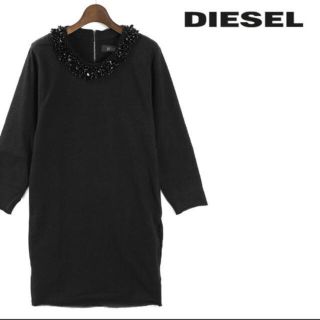 ディーゼル(DIESEL)の新品未使用　ディーゼル　スウェットワンピース(ひざ丈ワンピース)