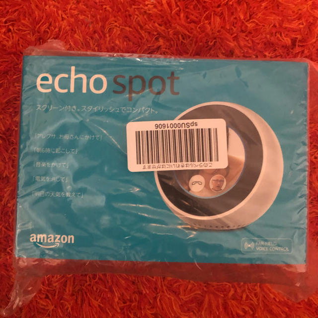 echo spot スマホ/家電/カメラのスマホアクセサリー(その他)の商品写真