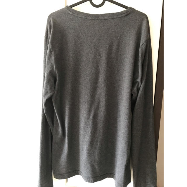 GAP(ギャップ)のギャップ GAP カットソー 長袖 シャツ グレー チャコールグレー メンズのトップス(Tシャツ/カットソー(七分/長袖))の商品写真