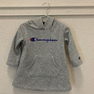 チャンピオン(Champion)の☆ねこさん専用☆champion パーカー　80cm(ワンピース)