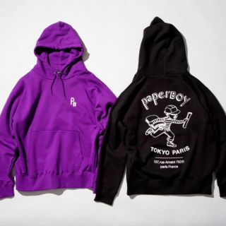 ビームス(BEAMS)の(美品) paperboy×beams パーカー(パーカー)