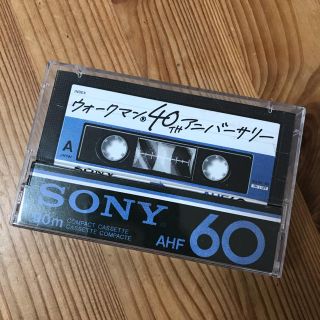 ソニー(SONY)のSONYウォークマン40周年　カセットケース入特製ブックレット(ノベルティグッズ)