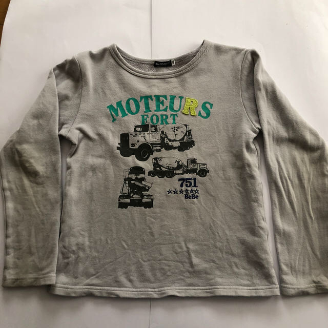 BeBe(ベベ)のトレーナー   140 キッズ/ベビー/マタニティのキッズ服男の子用(90cm~)(Tシャツ/カットソー)の商品写真