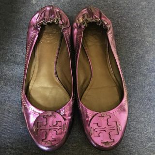 トリーバーチ(Tory Burch)のトリーバーチ　フラットパンプス　23センチ(ハイヒール/パンプス)