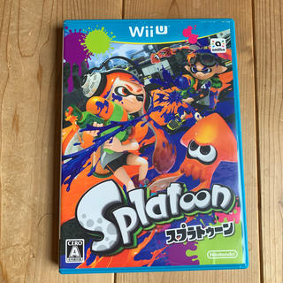 ニンテンドウ(任天堂)のWii U Splatoon（スプラトゥーン）(家庭用ゲームソフト)