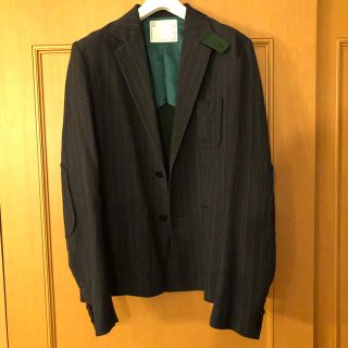 サカイ(sacai)のsacai  サカイ ストライプ 切り替えジャケット(テーラードジャケット)