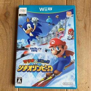 ニンテンドウ(任天堂)のWii U マリオ＆ソニック AT ソチオリンピック(家庭用ゲームソフト)