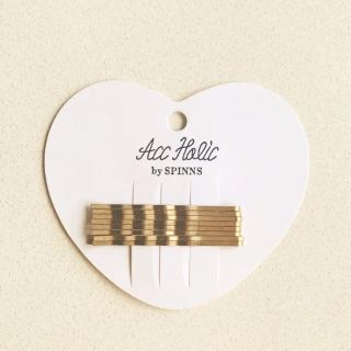 スピンズ(SPINNS)のヘアピン　ゴールド(ヘアピン)