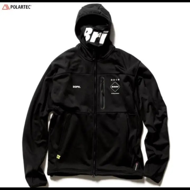 女性に人気! FCRB ジップアップフーディー 黒L econet.bi