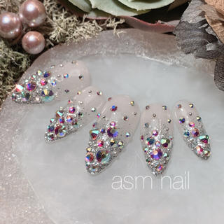 ネイルチップ ジェルネイル asmnail コスメ/美容のネイル(つけ爪/ネイルチップ)の商品写真