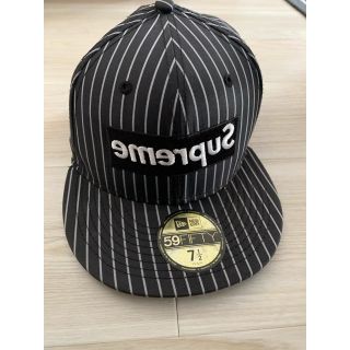 シュプリーム(Supreme)の(最終値下げ)シュプリーム コム・デ・ギャルソン ニューエラ キャップ(キャップ)