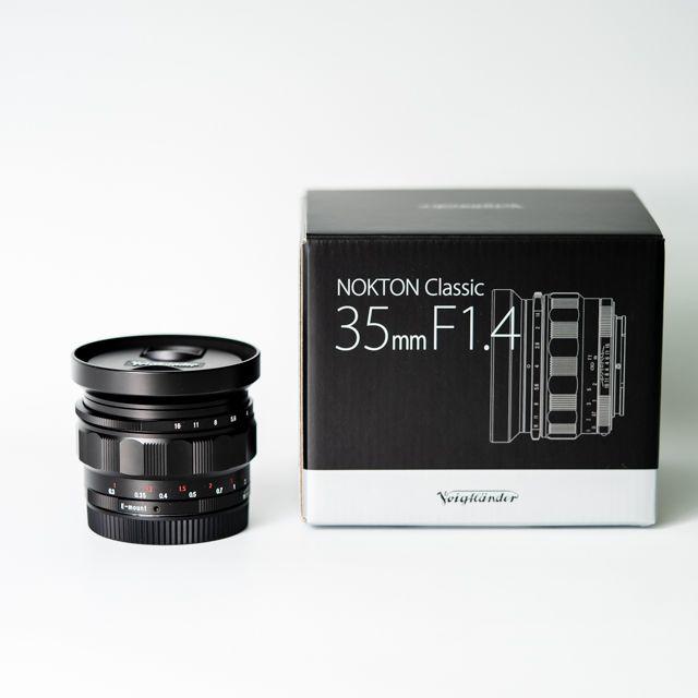 美品 コシナ フォクトレンダー NOKTON classic 35mm F1.4