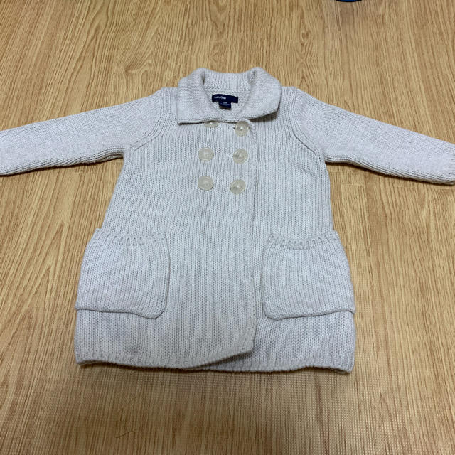 ニット アウター キッズ/ベビー/マタニティのベビー服(~85cm)(ニット/セーター)の商品写真