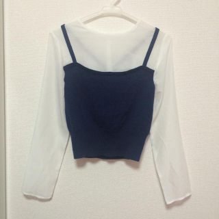 ムルーア(MURUA)のメッシュ付きビスチェ♡(Tシャツ(長袖/七分))