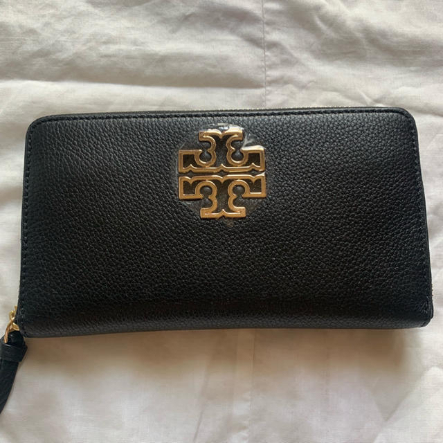 Tory Burch(トリーバーチ)の新品　【トリーバーチ 】ロゴラウンドファスナー 長財布  黒 レディースのファッション小物(財布)の商品写真