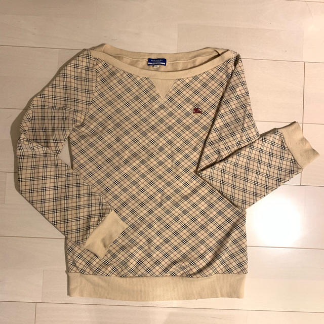 BURBERRY BLUE LABEL(バーバリーブルーレーベル)のBURBERRY ノバチェック トレーナー トップス レディースのトップス(トレーナー/スウェット)の商品写真