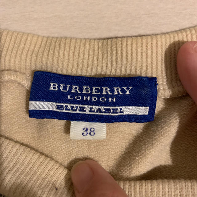 BURBERRY BLUE LABEL(バーバリーブルーレーベル)のBURBERRY ノバチェック トレーナー トップス レディースのトップス(トレーナー/スウェット)の商品写真