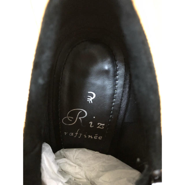 Riz raffinee(リズラフィーネ)の大幅値下げ！【リズラフィーネ】スエードブーティ レディースの靴/シューズ(ブーティ)の商品写真