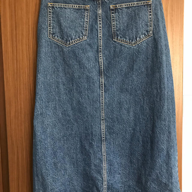 デニムロングスカート(GU)XL レディースのスカート(ロングスカート)の商品写真