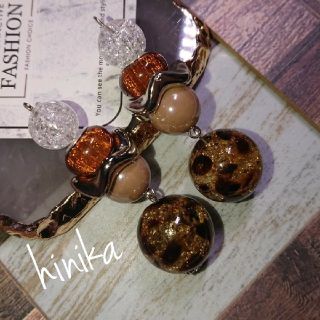 🔴＊507 ハンドメイド ピアス★イヤリング(ピアス)