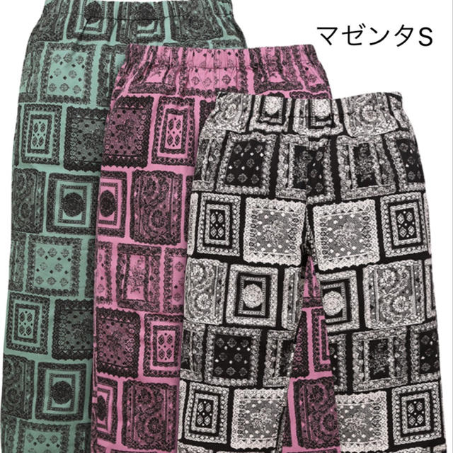 【S】Laces Pants / Magenta