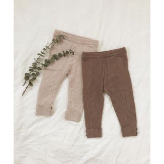 キャラメルベビー&チャイルド(Caramel baby&child )のリブレギンス　ニットリブレギンス　zara baby zara mini (パンツ)