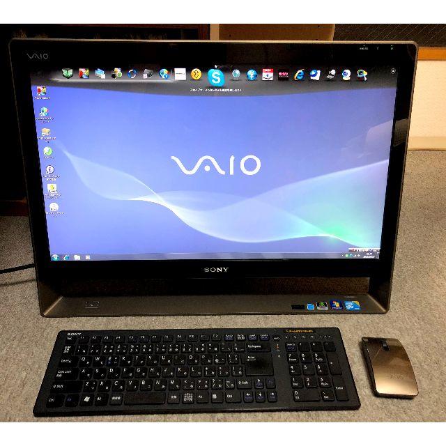 ★超美品★24inch 一体型パソコン SONY VAIO VPCL128FJ★ | フリマアプリ ラクマ