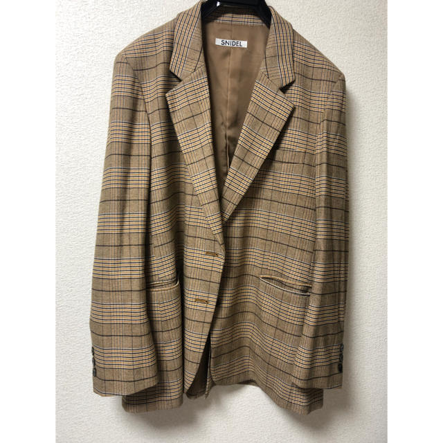 SNIDEL - SNIDEL オーバーサイズウールジャケット ウールプリーツ ...