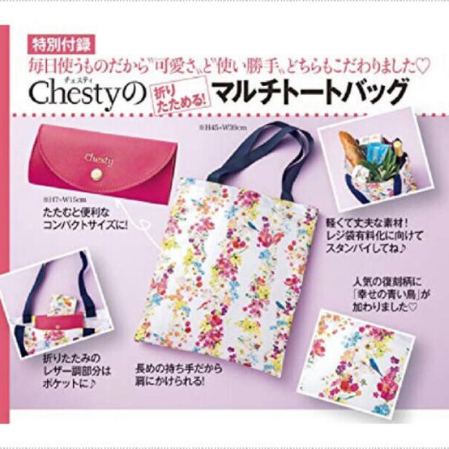 Chesty(チェスティ)の美人百花　付録　chesty レディースのバッグ(その他)の商品写真