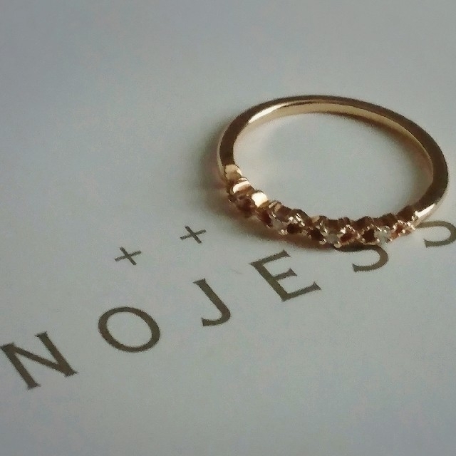 NOJESS(ノジェス)のノジェス k10 キスハグ リング / agete・AHKAH レディースのアクセサリー(リング(指輪))の商品写真