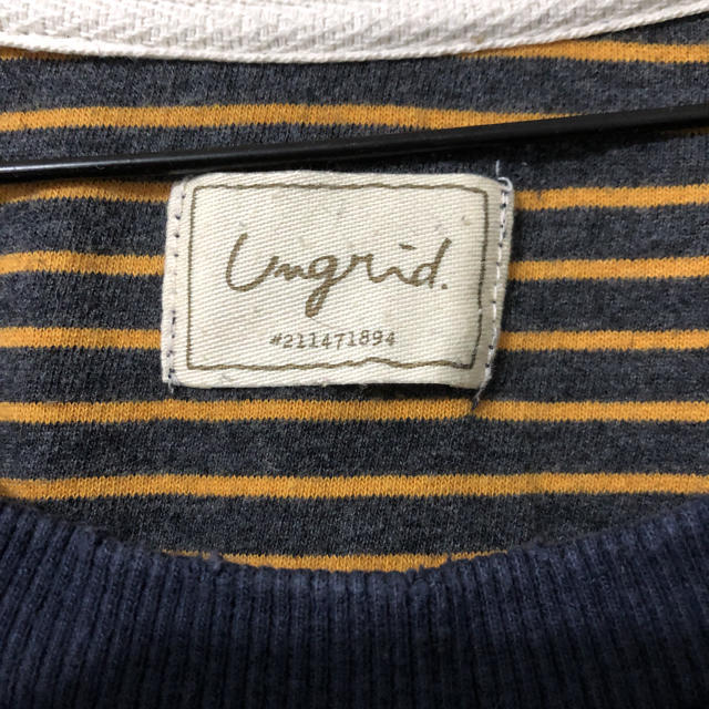 Ungrid(アングリッド)の売り切り価格！アングリッド ボーダー トップス レディースのトップス(トレーナー/スウェット)の商品写真