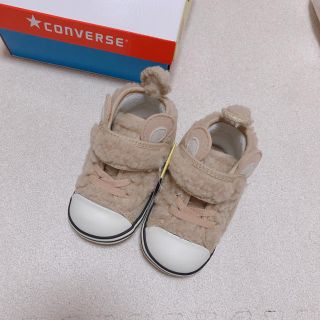 コンバース(CONVERSE)のコンバース ボアクマ耳付きシューズ(スニーカー)