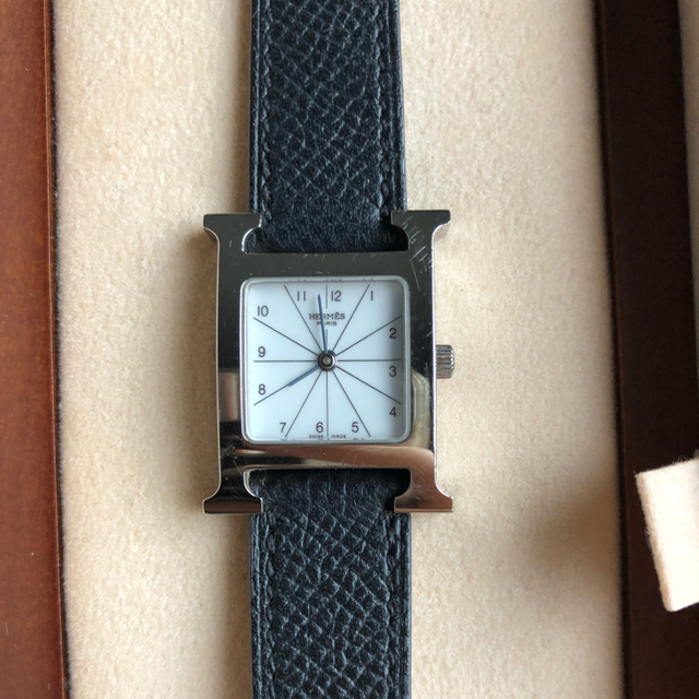 『1年保証』 Hermes エルメスHウォッチ - 腕時計