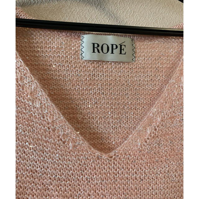 ROPE’(ロペ)の新品未使用 ロペROPE モヘア ラメニット レディースのトップス(ニット/セーター)の商品写真