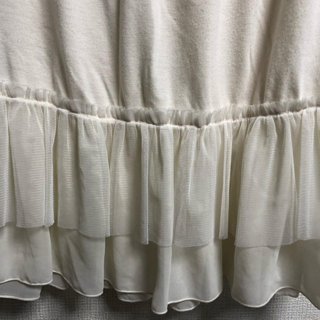HONEYS(ハニーズ)の値下げ　ペチコート  白 レディースのスカート(その他)の商品写真