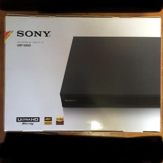 SONY ubp-x800 4K ultra HD Blu-rayプレーヤー(ブルーレイプレイヤー)