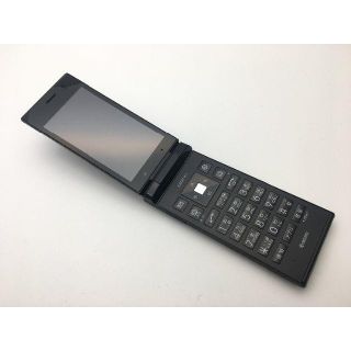 キョウセラ(京セラ)の179【美品】ソフトバンク DIGNOケータイ 501KC ガラホ ブラック(携帯電話本体)