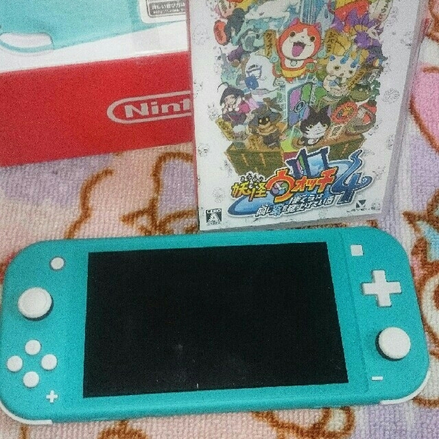 Nintendo Switch - 再値下げ💴⤵ 任天堂スイッチライト妖怪ウォッチ4 ...