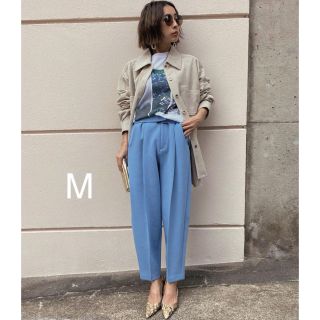 アメリヴィンテージ(Ameri VINTAGE)のDIVER EGG PANTS blue M(カジュアルパンツ)